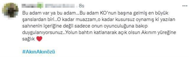 Akın Akınözü'nün final yapan Kaderim Oyunu dizisindeki performansı izleyicilerden tam not aldı
