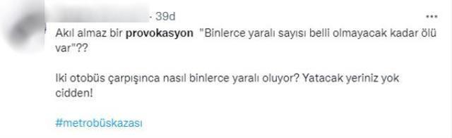 AK Parti Gençlik Kolları'ndan metrobüs kazasına ilişkin tepki çeken video: Binlerce yaralı ve ölüler var,