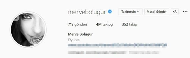 45 günlük eşinden boşanma kararı alan Merve Boluğur, soyadını sildi