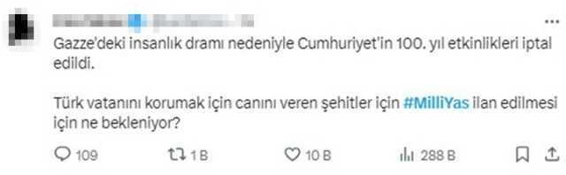 12 askerimizin şehit olmasının ardından hükümete milli yas çağrısı