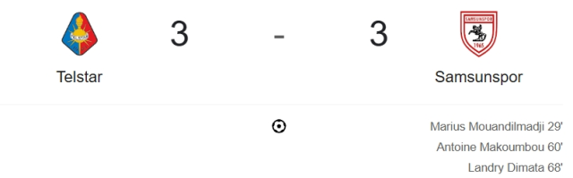 Telstar Samsunspor maçı kaç kaç, bitti mi? MAÇ SONUCU! Telstar Samsunspor golleri kim attı, canlı maç anlatımı!