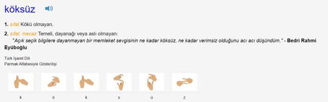 Köksüz ne demek? TDK Köksüz kelimesi ne anlama geliyor?