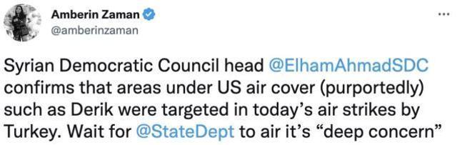 TSK'nın düzenlediği Pençe Kılıç Harekatı, Amberin Zaman'ın uykularını kaçırdı