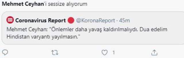 Yeni normalleşme adımlarına itiraz eden Mehmet Ceyhan'a tepki yağıyor