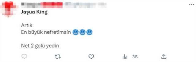 Sosyal medyada linç yedi! Kaçırdığı pozisyonlarla taraftarı çıldırtan King'e tepkiler çığ gibi