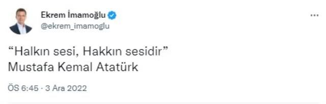 Kılıçdaroğlu'na gönderme mi yaptı? İmamoğlu'nun paylaşımına herkes aynı yorumu yapıyor