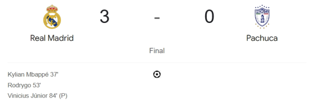 Real Madrid Pachuca maçı kaç kaç, bitti mi? MAÇ SONUCU! Real Madrid Pachuca golleri kim attı, canlı maç anlatımı!