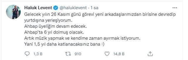 Haluk Levent'ten herkesi şaşırtan adım! Türkiye'den ayrılma kararı aldı