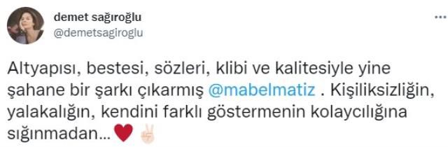 Yeni klibini LBGT vurgusu yaptığı için tepki çeken Mabel Matiz'e ünlü isimlerden destek yağdı