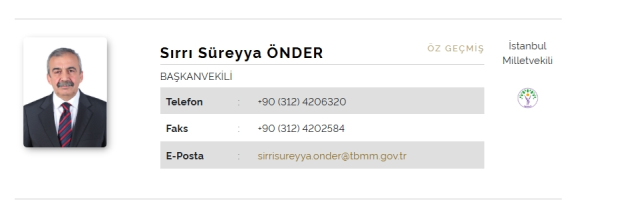 Sırrı Süreyya önder Meclis başkanı mı?