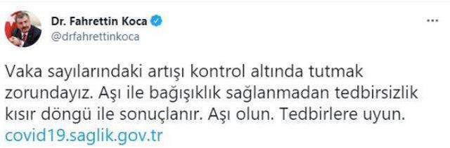 Son Dakika: Türkiye'de 10 Ağustos günü koronavirüs nedeniyle 124 kişi vefat etti, 26 bin 597 yeni vaka tespit edildi