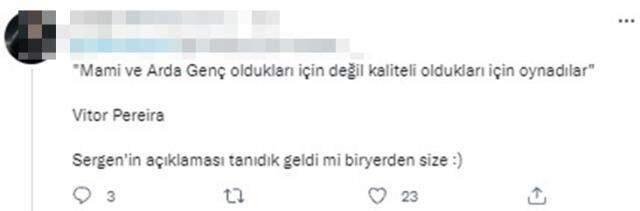Sergen Yalçın, Vitor Pereira'nın toplantısından kopya mı çekti? Aynı sözleri kullanınca sosyal medya karıştı