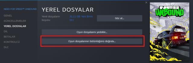 Need for Speed Unbound açılmıyor! NFS Unbound açılmama hatası