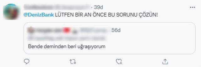 Denizbank'ta erişim sorunu! Müşteriler mobil ve internet bankacılığından işlem yapamıyor