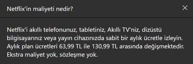 Netflix Türkiye'den yeni yılda okkalı zam! En düşük paketin fiyatı 63 lira 99 kuruş oldu