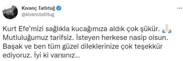 Kıvanç Tatlıtuğ'un oğlu doğdu! KIVANÇ TATLITUĞ DUYURDU! İşte o paylaşım!