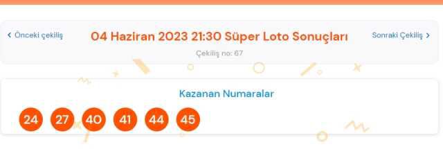 Süper Loto sonuçları açıklandı! 4 Haziran Süper Loto kazanan numaralar neler? Süper Loto sonuçlarına ne zaman, nereden bakılır?