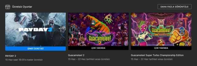 Payday 2, Epic Games'te kısa süreliğine ücretsiz oldu