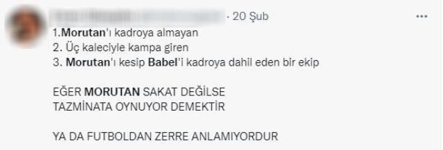 Feghouli ve Babel'i topla bir Morutan etmedi! Taraftarlar tepki gösterdi