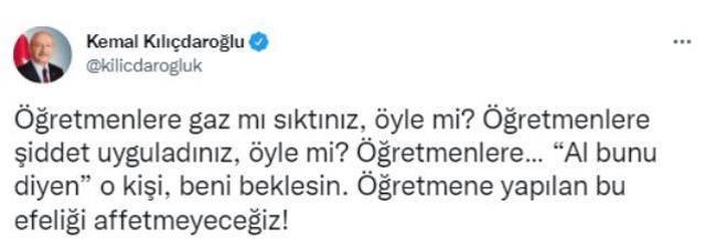Özel sektör öğretmenlerinin gözaltına alınmasına tepki gösteren Kılıçdaroğlu'na Bakan Soylu'dan yanıt gecikmedi
