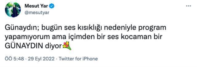 Mesut Yar neden yok? Mesut Yar ayrıldı mı? Mesut Yar ile Bugün neden yok?