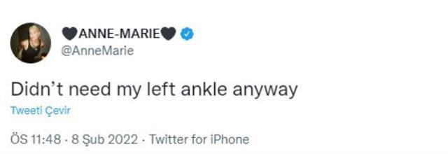 Ünlü şarkıcı Anne Marie, sahnede yere kapaklandı