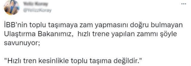 Bakan Karaismailoğlu'ndan canlı yayında dikkat çeken sözler: Hızlı tren, toplu taşıma değildir