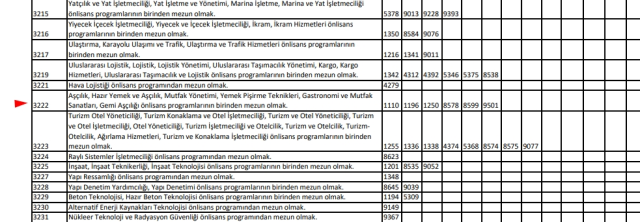 KPSS 3004, 3222, 3188 nitelik kodu nedir?