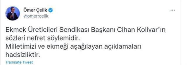 'Ekmek aptal toplumların temel gıda maddesidir' diyen Ekmek Üreticileri Sendikası Başkanı Cihan Kolivar gözaltına alındı