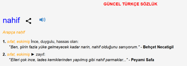Nahif mi naif mi? TDK'ye göre nahif kelimesi nasıl yazılır?