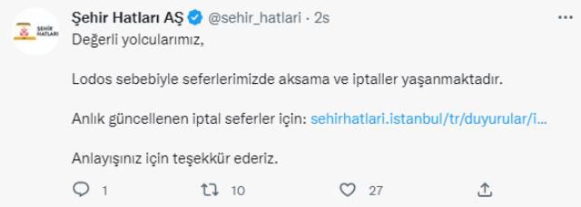 İstanbul'da deniz ulaşımına lodos engeli! Vapur seferlerinde aksama ve iptaller yaşanıyor