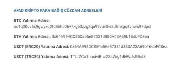 AFAD nasıl bağış yapılır? Deprem AFAD bağış banka hesap numaraları!