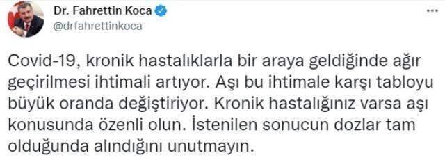 Son Dakika: Türkiye'de 26 Ekim günü koronavirüs nedeniyle 215 kişi vefat etti, 29 bin 643 yeni vaka tespit edildi