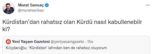 Kılıçdaroğlu'nun 'Kürdistan lafından rahatsız oluyorum' sözlerine HDP'den tepki: Kürdü nasıl kabullenecek?