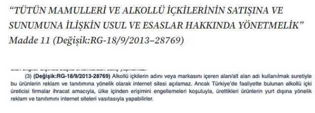 Alkollü içecek markalarına Twitter'da takip engelinin güncel olduğu iddiası