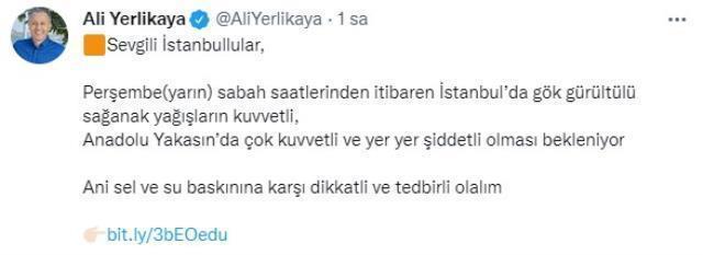 İstanbul'daki sağanak yağış için peş peşe uyarılar! Prof. Dr. Orhan Şen en riskli 5 ilçeyi sıraladı