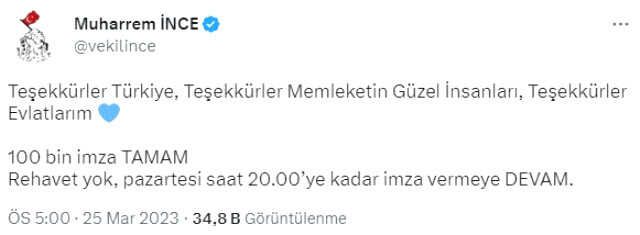 Muharrem İnce adaylığı kesinleşti mi 2023? 3. Cumhurbaşkanı adayı kim oldu? Muharrem İnce 3. Cumhurbaşkanı adayı mı?