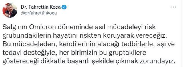 Son Dakika: Türkiye'de 20 Şubat günü koronavirüs nedeniyle 263 kişi vefat etti, 70 bin 355 yeni vaka tespit edildi