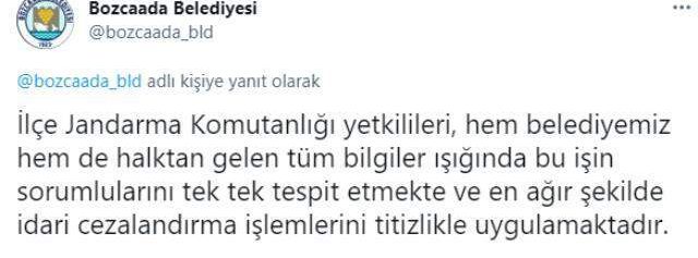 Plajdaki görüntüler Bozcaada Belediyesi'ni de çıldırttı: Nasıl, güzel miydi parti?