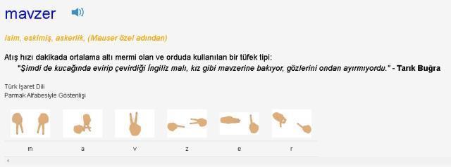 Mavzer ne demek? TDK'ya göre Mavzer nedir, ne anlama geliyor?