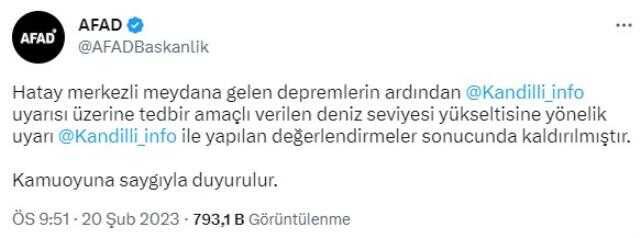 Son Dakika: Hatay'daki depremler sonrası AFAD'dan kritik uyarı: Sahil şeridinden uzak duralım