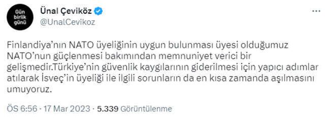 Finlandiya'nın NATO üyeliğine onay verilmesine CHP'den ilk yorum: Memnuniyet verici gelişme