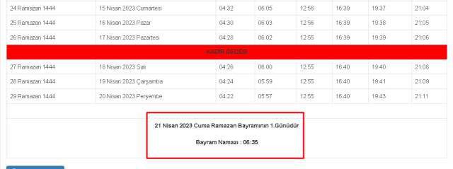 Bartın 2023 Bayram Namazı saat kaçta kılınacak? Bartın'da Ramazan Bayramı namazı ne zaman, saat kaçta? Bartın bayram namazı hangi gün?