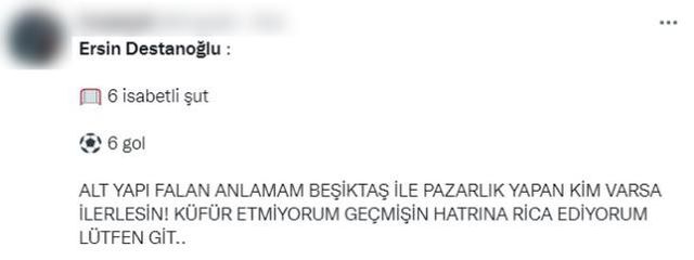 Ersin, Beşiktaş taraftarının sabır taşını çatlattı! Bir sonraki maçta kalede görmek dahi istemiyorlar
