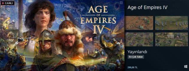 Age of Empires IV anlık aktif oyuncu rekorunu kırdı