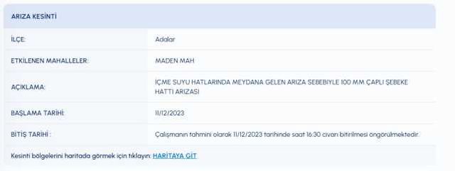 İSKİ İstanbul su kesintisi: İstanbul'da sular ne zaman gelecek? 11 Aralık İstanbul su kesintisi listesi!