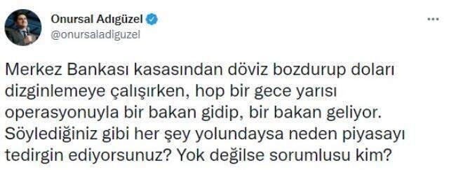 Nureddin Nebati'nin Hazine ve Maliye Bakanlığı olarak atanmasına ilk tepkiler
