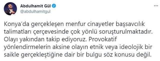 Son Dakika: İçişleri Bakanı Soylu'dan Konya'da 7 kişinin öldürülmesiyle ilgili ilk açıklama: Kürt-Türk meselesiyle alakası yok