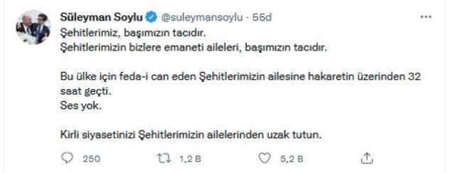 İçişleri Bakanı Soylu'dan Meral Akşener'e küfür tepkisi: 32 saat geçti ses yok