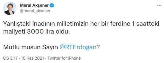 Merkez Bankası faiz indirdi, dolar tutulamıyor! Akşener de Kılıçdaroğlu'nun çağrısını yineledi